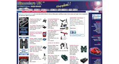 Desktop Screenshot of binoculars-uk.co.uk